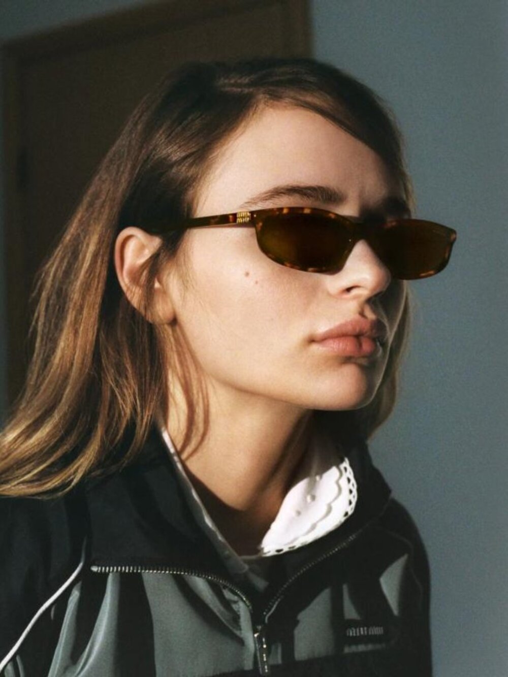 NEW MIU MIU SUNGLASSES MUA06S 14L09Z WOMEN HAVANA MU A06S, SMU A06 EYEWEAR